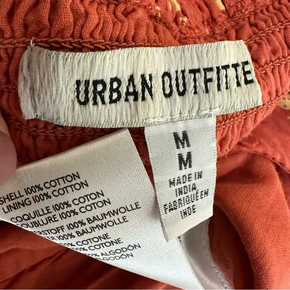 Urban Outfitters Daniella Corset Cropped Top Mushroom Print Size Medium - Picture 7 of 7